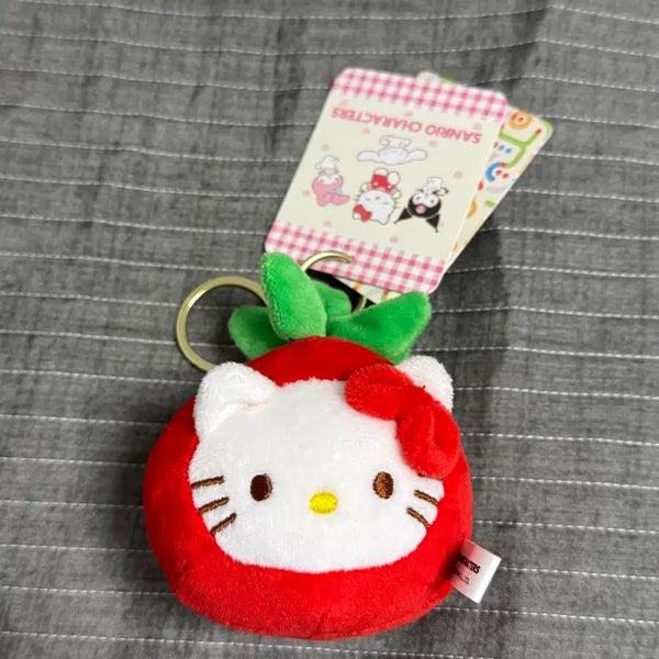 [BUNJANG] Sanrio Characters Cherry, Tomato, Sushi, Miffy, SpongeBob & Plankton Keychain Set / 산리오 체리 토마토 키티 초밥 포차코 미피 샌들 스폰지밥 플랑크톤 키링