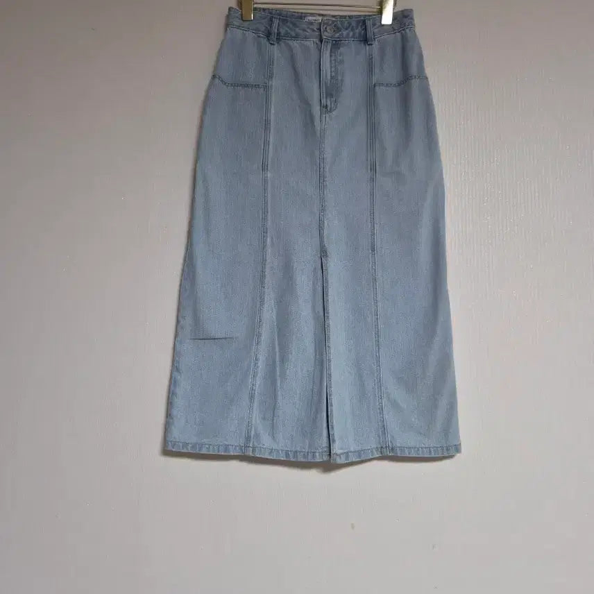 [BUNJANG] Miniten Washed Denim Long Skirt / 미쏘2023워싱 데님 롱스커트26~27