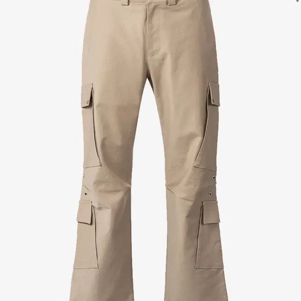 [BUNJANG] Blue Sun Flower Semi-Wide Cargo Pants (Beige, L) / [L] 블루썬플라워 세미와이드 카고팬츠 베이지
