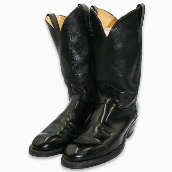 [BUNJANG] Justin Western Leather Boots Size 9.5E (275) Vibram Sole / 빈티지 저스틴 웨스턴 레더 부츠 9.5E (275)사이즈 BT27515
