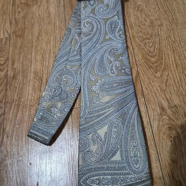 [BUNJANG] Jones New York Paisley Silk Necktie / [새상품] Jones New York 페이즐리 넥타이