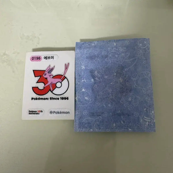 [BUNJANG] Pokemon Eevee & Clefairy Stickers / 포켓몬 에브이, 삐삐 띠부씰