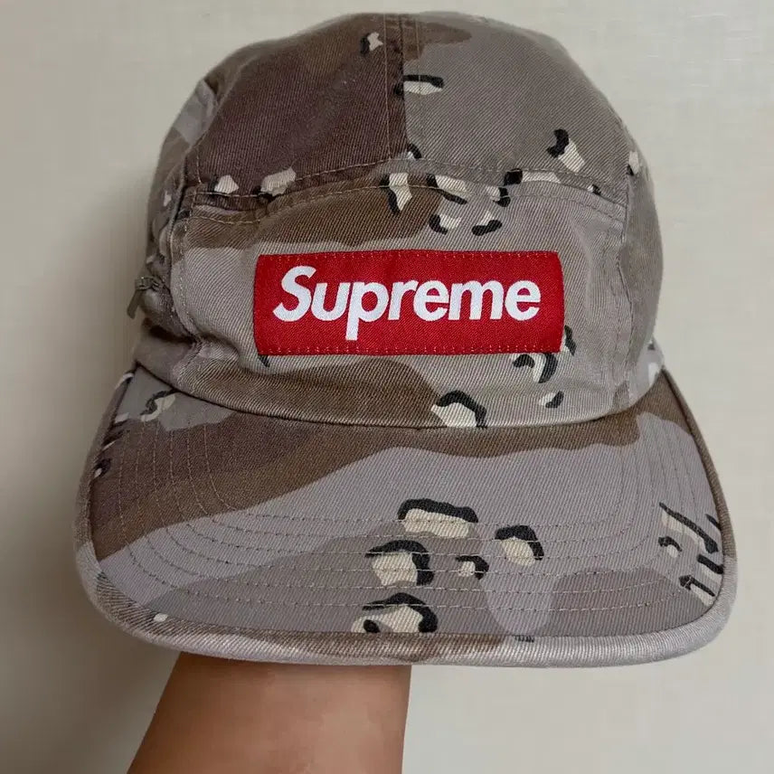 [BUNJANG] Supreme Camo Camp Cap / 슈프림 카모 캠프캡