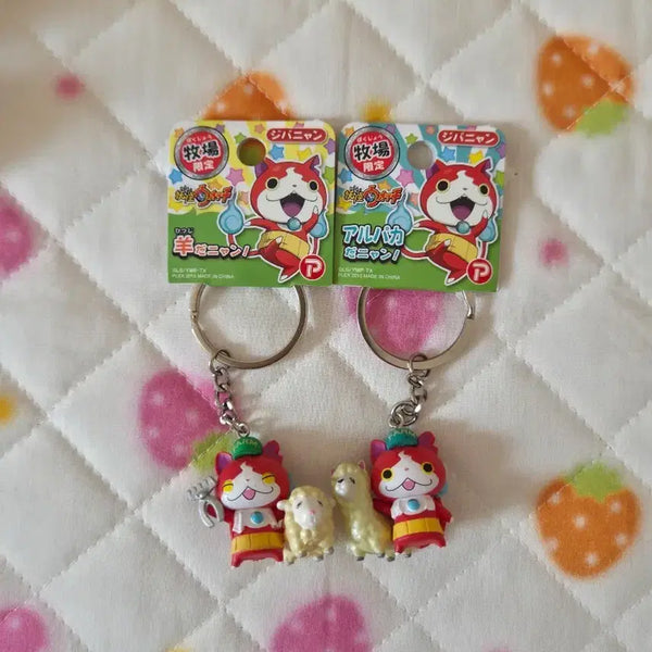 [BUNJANG] Yo-kai Watch Keyring Set / 요괴워치 키링 세트
