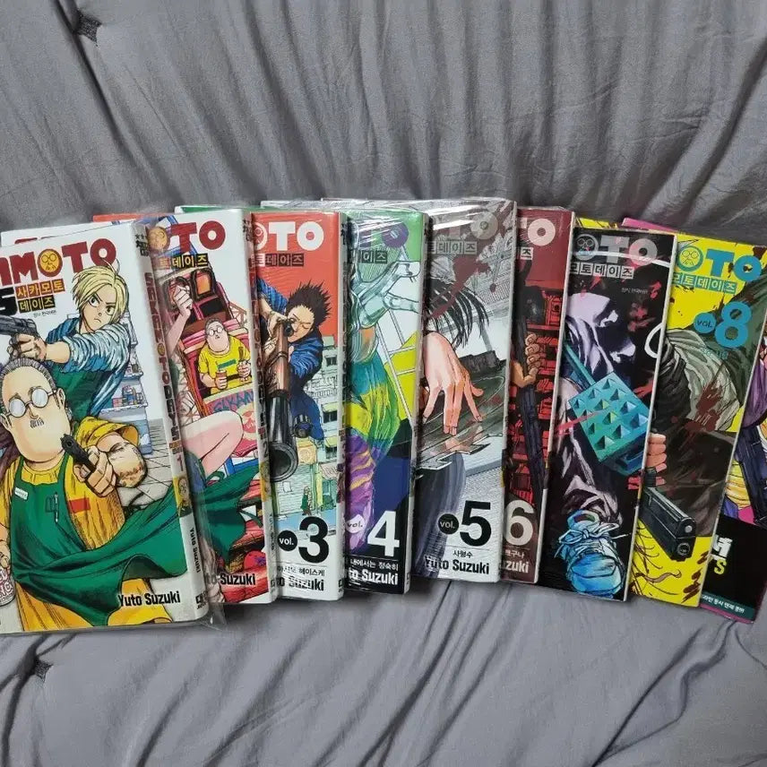[BUNJANG] Sakamoto Days Manga Volumes 1-9 Set / 사카데, 사카모토 데이즈 만화책 1~9권 세트