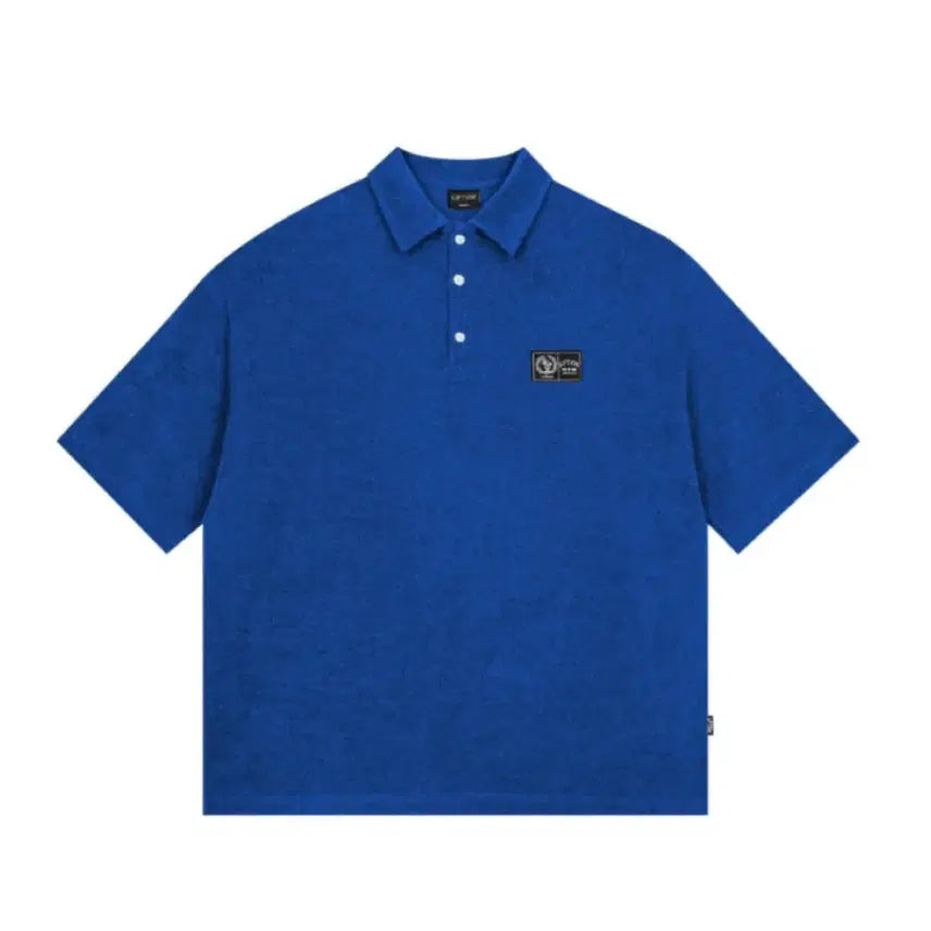 [BUNJANG] Liftizm Terry Towel Shirt (Blue) / liftizm 테리 타올 셔츠 ( blue )