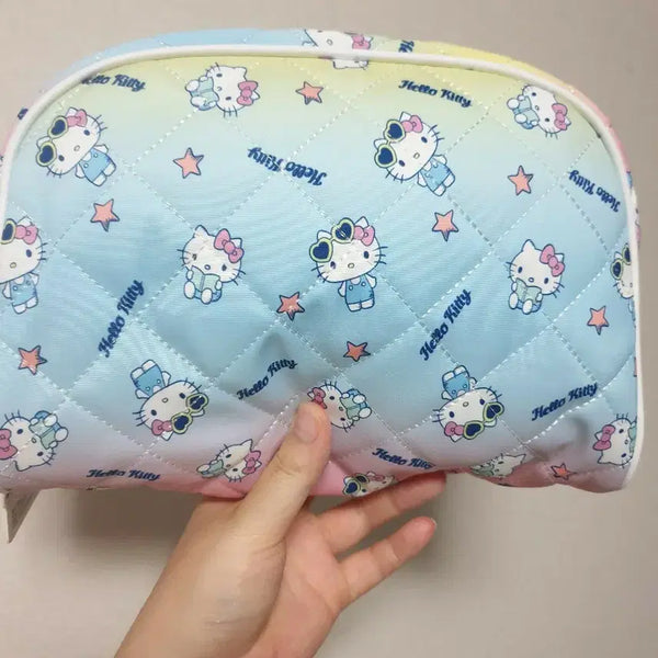 [BUNJANG] Sanrio Hello Kitty Quilted Pouch / 산리오 헬로키티 퀼팅 파우치