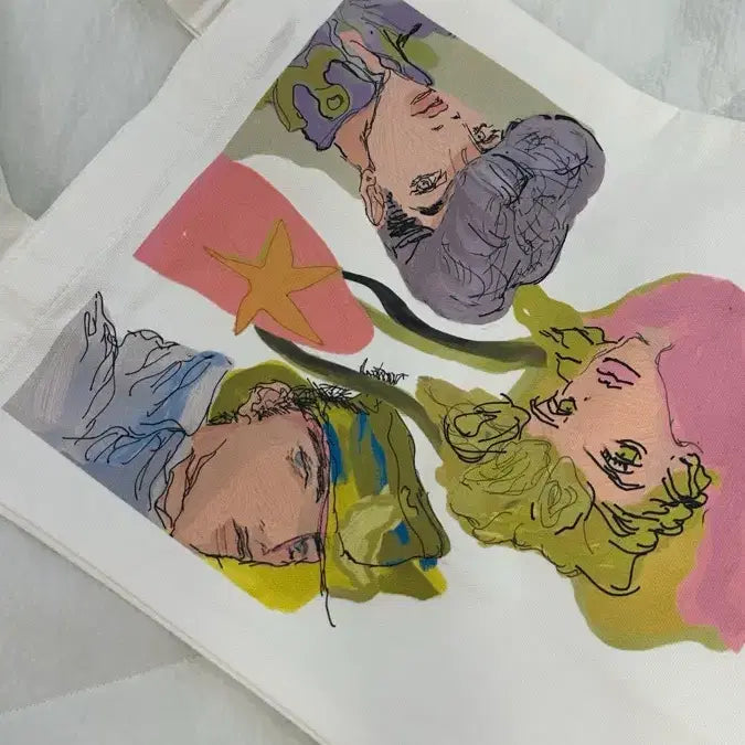 [BUNJANG] Talla Cova Jojo's Bizarre Adventure Jotaro Kujo Josuke Higashikata Giorno Giovanna Eco Bag / 탈라코와 amy님 죠죠 에코백 죠죠의기묘한모험 죠타로 죠스케 죠르노