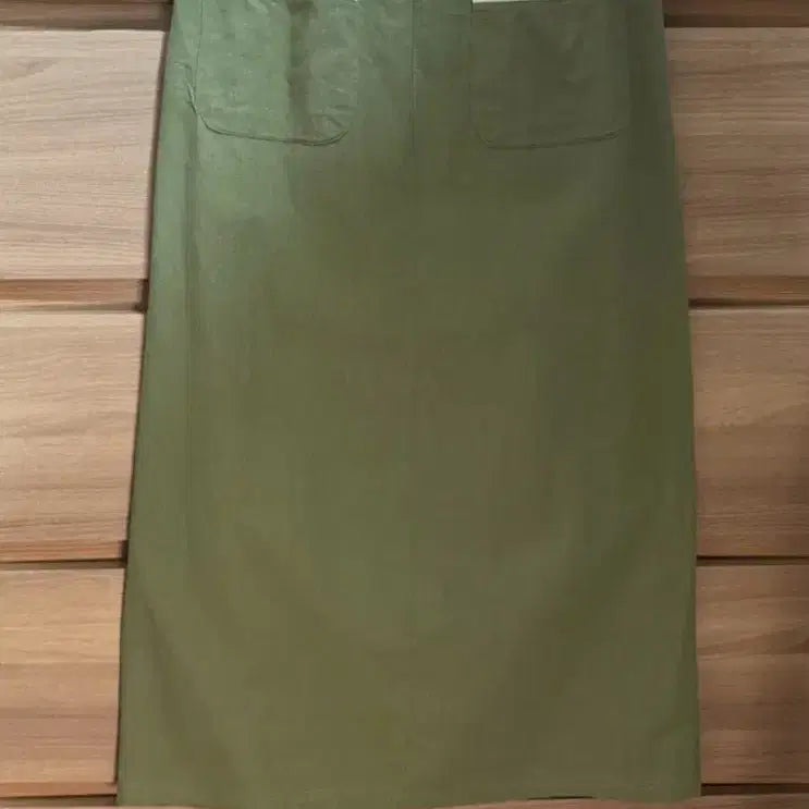 [BUNJANG] Linen Skirt (Size 55-66) / [새상품] 핏이 예쁜 린넨 스커트(55-66반)