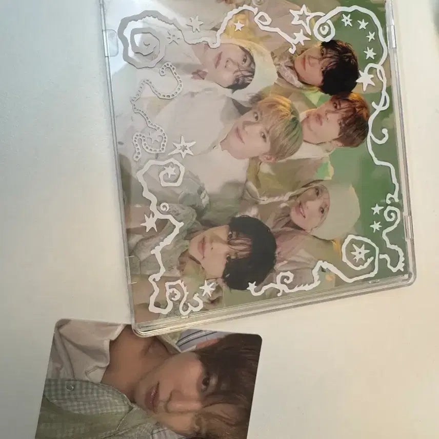 [BUNJANG] NCT WISH Odd To Love Jewel Album Group Photocard (Unsealed) / (개봉/시온 포카) 엔시티위시 오드투러브 쥬얼앨범 단체반