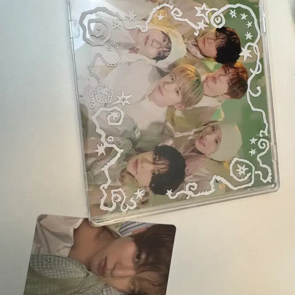 [BUNJANG] NCT WISH Odd To Love Jewel Album Group Photocard (Unsealed) / (개봉/시온 포카) 엔시티위시 오드투러브 쥬얼앨범 단체반