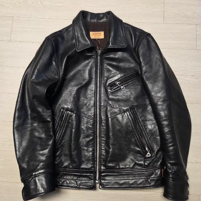 [BUNJANG] Real Simmons Mulholland Horsehide Jacket Size 42 / 리얼시몬스 멀홀랜드 홀스하이드 42