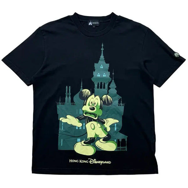 [BUNJANG] Hong Kong Disneyland Mickey Mouse Short Sleeve T-Shirt / 홍콩 디즈니랜드 미키 마우스 반팔티