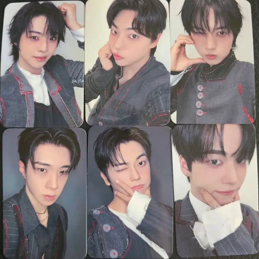 [BUNJANG] ONF Frommstore Showcase Photocard Bundle Set (6) / 온앤오프 프롬스토어 쇼케이스 응모포카(6장 일괄)