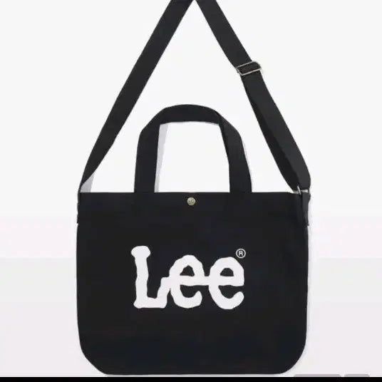 [BUNJANG] Big Twitch Logo Two-Way Eco Bag Black / 빅 트위치 로고 투웨이 에코백 블랙