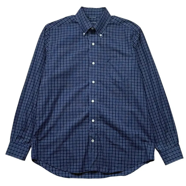 [BUNJANG] Nautica Wrinkle Resistant Check Shirt / 노티카 링클 레지스턴트 체크셔츠