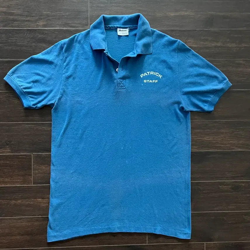 [BUNJANG] Vintage Patrick Staff Single Stitch T-Shirt L / [L] 미국 빈티지 싱글스티치 패트릭 스태프 카라티