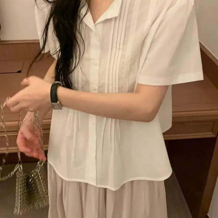 [BUNJANG] Leus Barrett Blouse (Ivory) / 리어스 바레트 블라우스 (ivory)