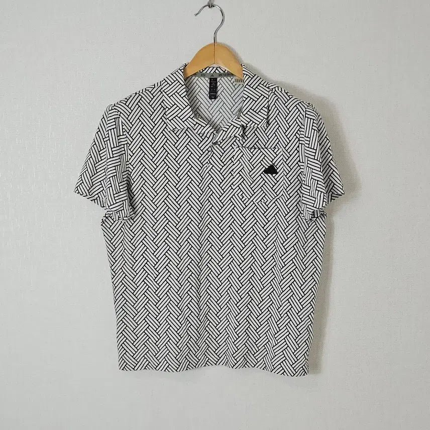 [BUNJANG] Adidas Golf New Polo Short Sleeve Shirt - Size M / 아디다스 골프 신형 폴로 반팔 카라티 피케티 기능성 스포츠 M 거의새상품