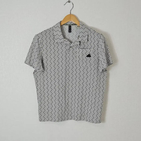 [BUNJANG] Adidas Golf New Polo Short Sleeve Shirt - Size M / 아디다스 골프 신형 폴로 반팔 카라티 피케티 기능성 스포츠 M 거의새상품