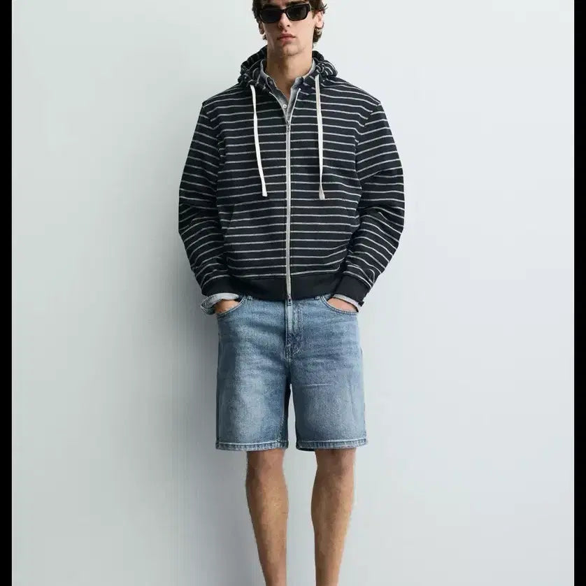 [BUNJANG] Zara Light Wash Denim Bermuda Shorts / 자라 연청 데님 버뮤다 숏팬츠(반바지) 31