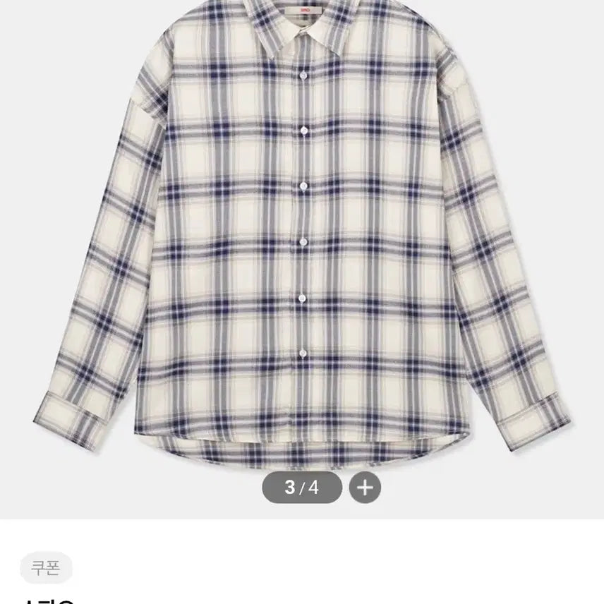 [BUNJANG] SPAO Overfit TR Checkered Shirt L / 스파오 오버핏 TR 체크셔츠 L