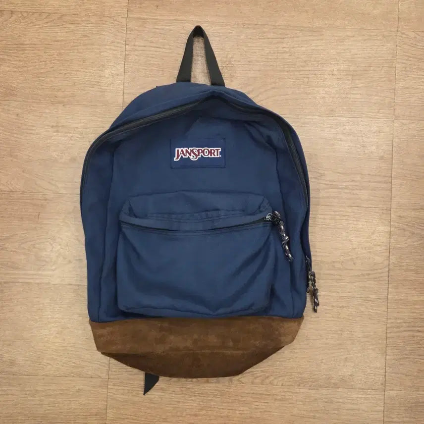 [BUNJANG] 90s JanSport Suede Bottom Backpack Made in USA / 90s 잔스포츠 스웨이드 바텀 백팩 made in usa