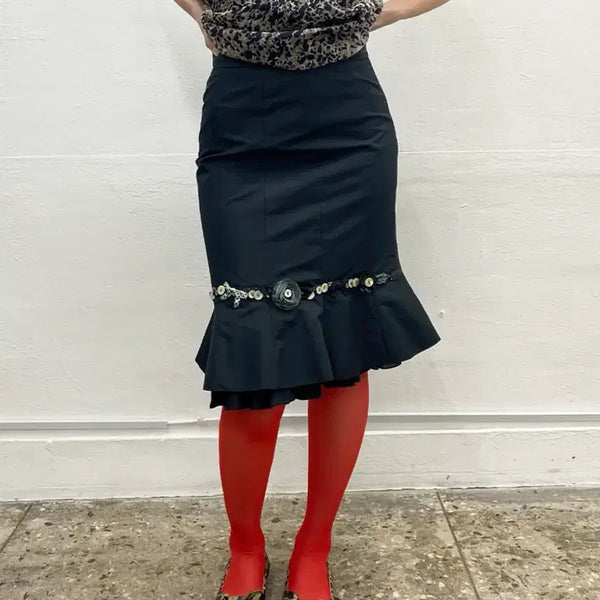 [BUNJANG] Moschino Artisanal Mermaid Skirt / 모스키노 아티저널 머메이드 스커트