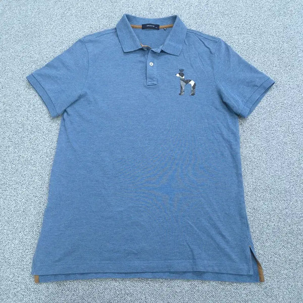 [BUNJANG] Hazzys Half Sleeve Collar T-Shirt Size 100 / 100 헤지스 반팔 카라티 | 0630C28