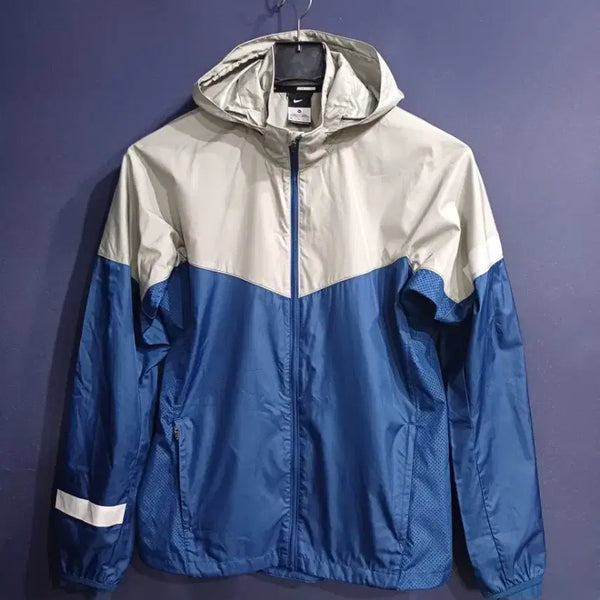 [BUNJANG] Nike Windrunner Two-Tone Slim Fit Men's Hooded Jacket (Size 95) / 나이키 윈드러너 투톤 남성 슬림핏 95 바람막이 후드집업 자켓