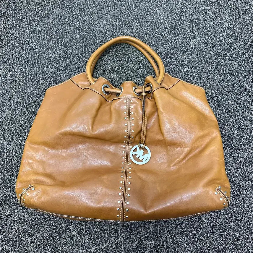 [BUNJANG] Michael Kors Women's Leather Tote Bag Brown / 마이클코어스 여성 가죽 토트백 브라운