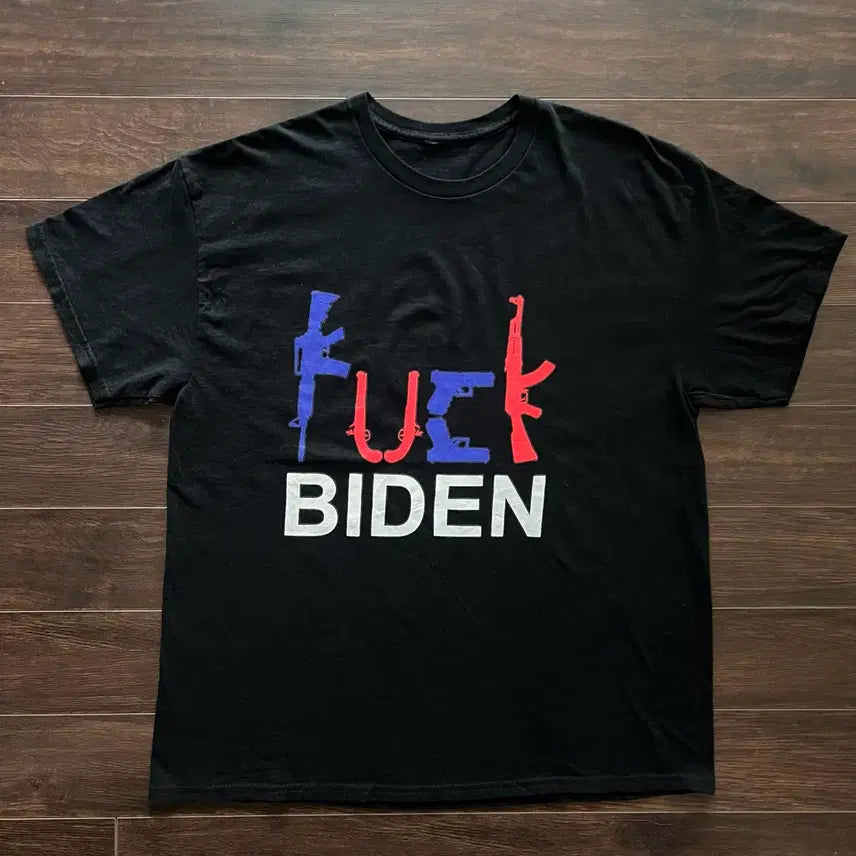 [BUNJANG] Vintage USA Gun Graphic T-Shirt (XL Fit) / [XL추정] 미국 빈티지 총기 그래픽 티셔츠