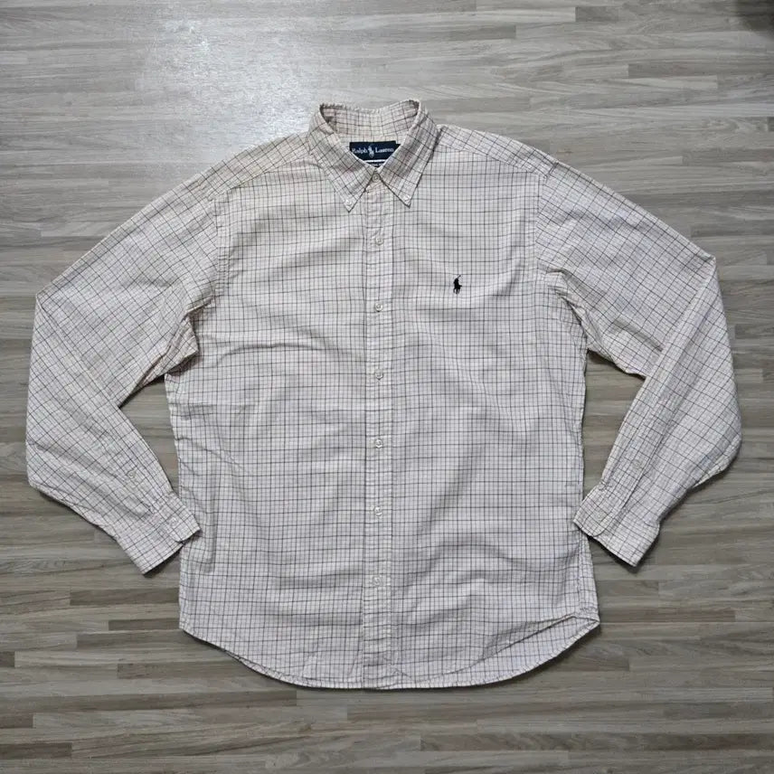 [BUNJANG] Polo Ralph Lauren Check Shirt / 105) 폴로 랄프로렌 체크 남방 셔츠