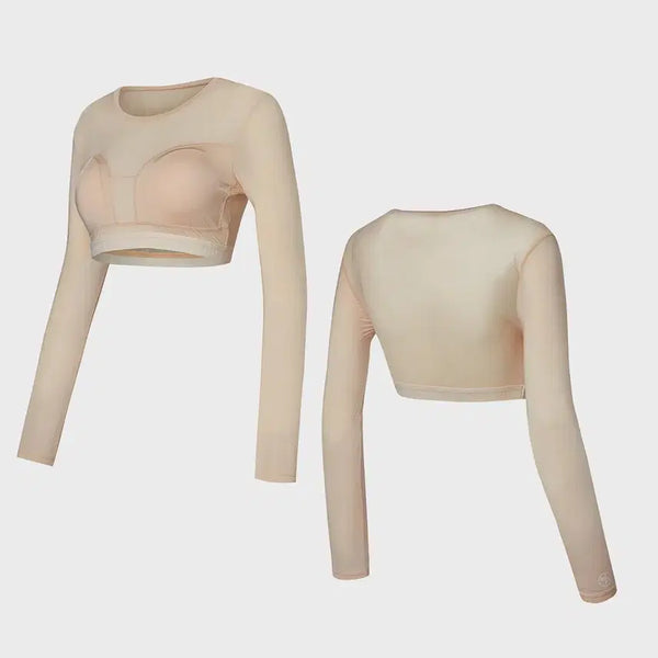 [BUNJANG] XEXYMIX Mesh Padded Inner T-Shirt / 새옷) 젝시믹스 메쉬 패디드 이너 티셔츠