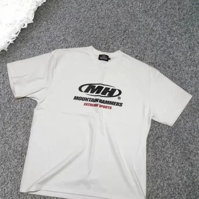 [BUNJANG] Mountain Hammers MH Sport Extreme Logo T-Shirt / 마운틴해머스 MH 스포츠 익스트림 로고 반팔티