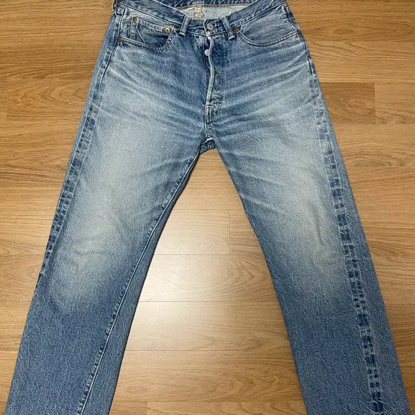 [BUNJANG] Warehouse 1101 2hd Light Wash Denim Jeans Size 31 / 웨어하우스 1101 2hd 라이트워시 31