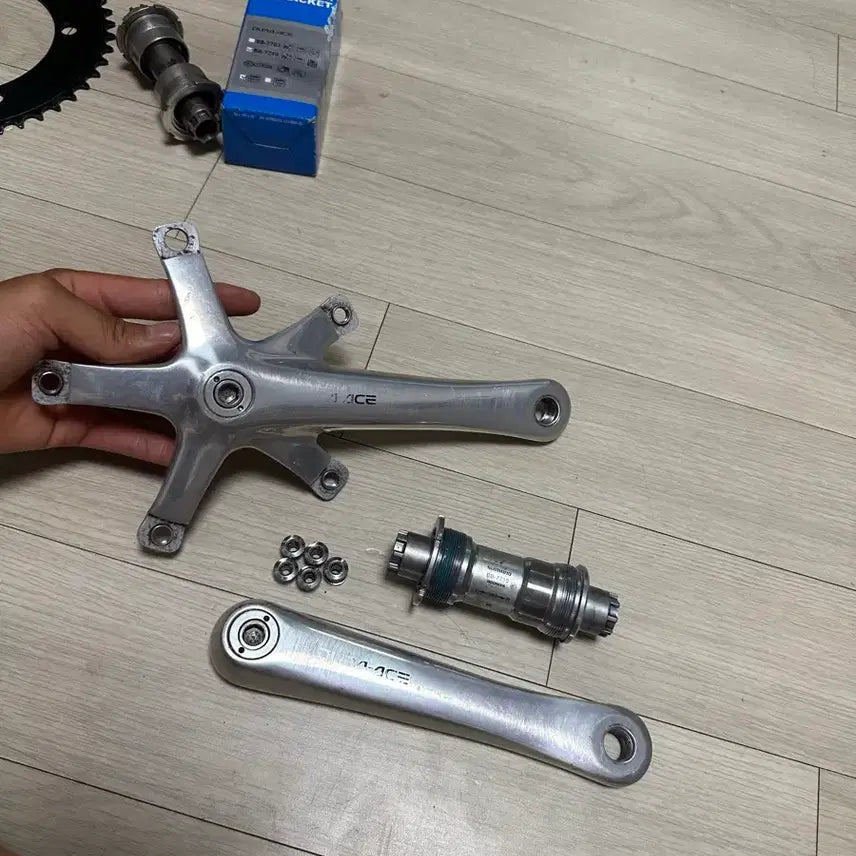 [BUNJANG] Shimano Dura-Ace FC-9000 170mm Crankset / 듀라에이스 옥타 암비비 크랭크셋 판매합니다