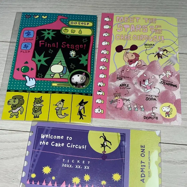 [BUNJANG] Webtoon Donut and Circus Postcard Set / 웹툰 도나츠와 서커스 엽서