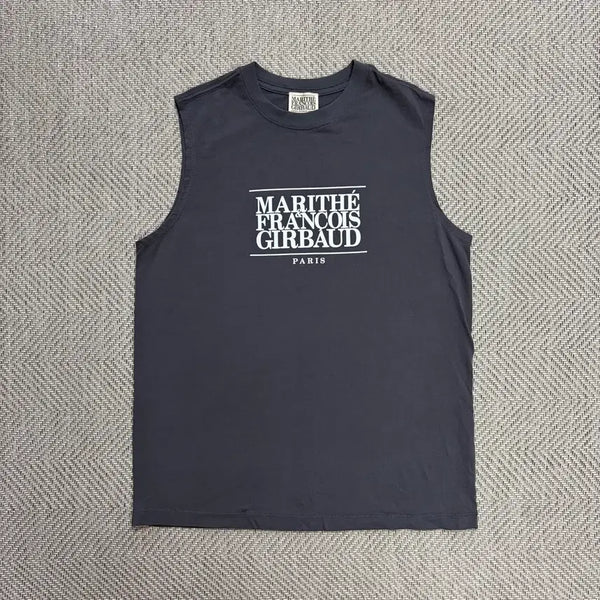 [BUNJANG] Marithe Francois Girbaud Charcoal Tank Top / (S)마리떼프랑소와저버 차콜 나시티