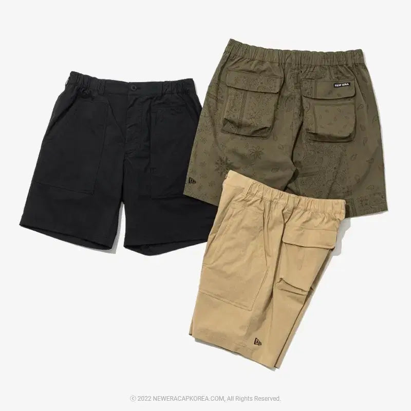 [BUNJANG] New Era Ripstop Cargo Shorts (XL) / 립스탑 원단 카고 숏팬츠(XL)뉴에라