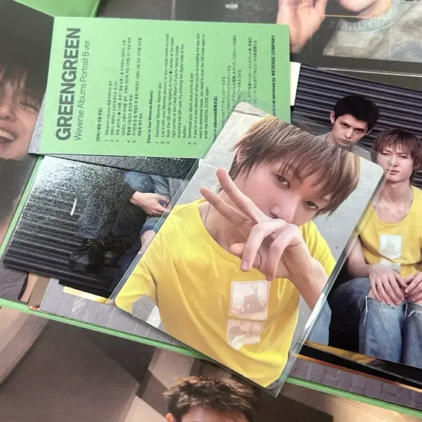 [BUNJANG] Cortis Greengreen Weverse Martin Photocard / 코르티스 그린그린 위버스/ 마틴