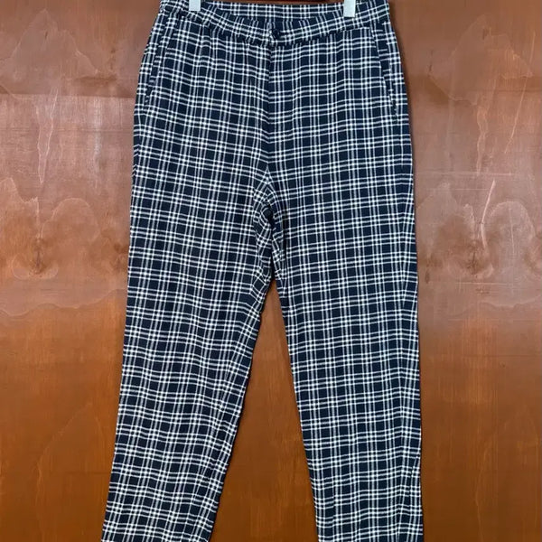 [BUNJANG] Stussy Linen Plaid Check Pants / 스투시 린넨 플레이드 체크 팬츠