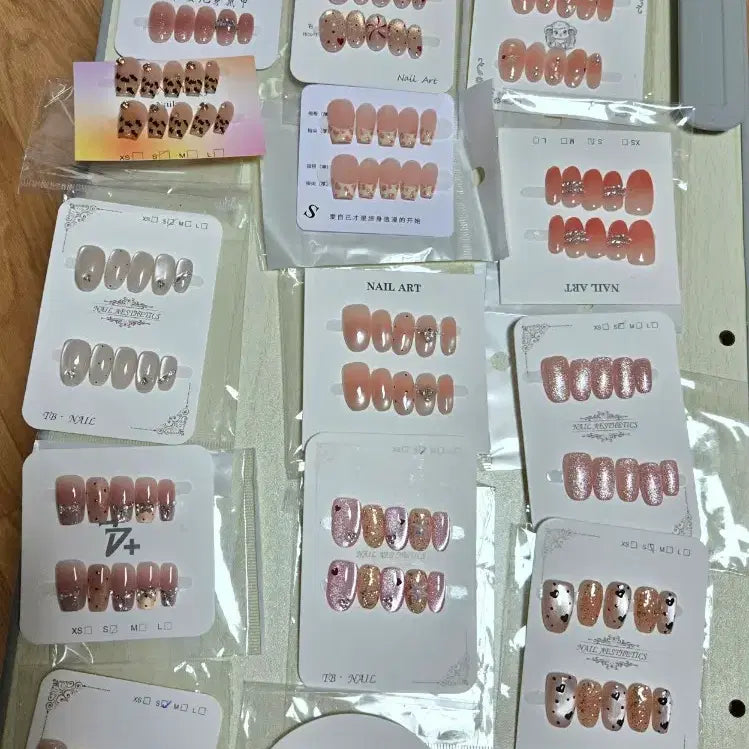 [BUNJANG] Handmade Nail Tips - Small Size / 수제네일팁 S/2개부터판매/네일팁 스몰/인조손톱/네일손톱