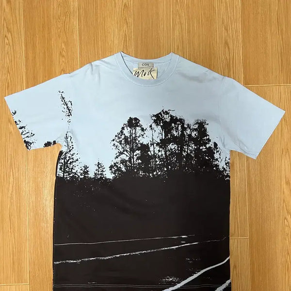 [BUNJANG] COS "Forest Printing" T-Shirt - Size M / COS 코스 목정욱 티셔츠 M