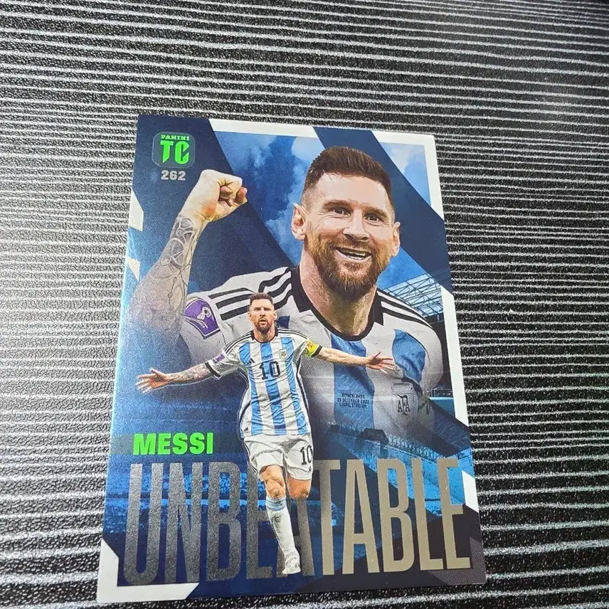 [BUNJANG] Panini Messi UNBEATABLE Card 262 (2023 TC) / 파니니 메시 UNBEATABLE 카드 262(2023tc)