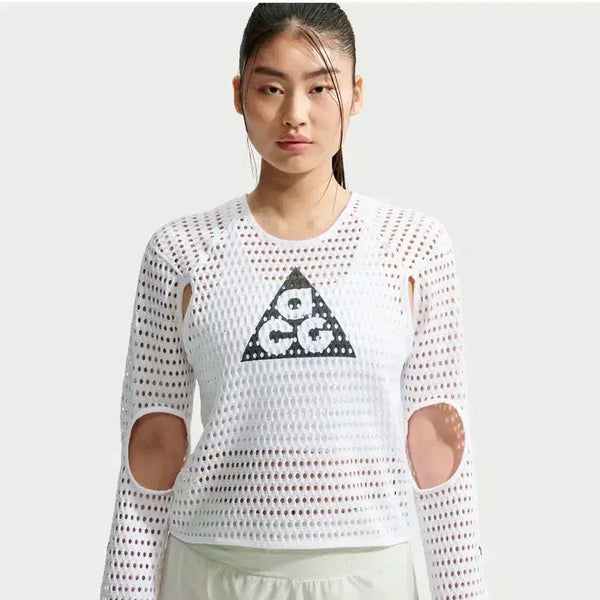 [BUNJANG] Nike ACG Women's Radical Airflow M T-Shirt White / 나이키 우먼 ACG 래디컬 에어플로 M