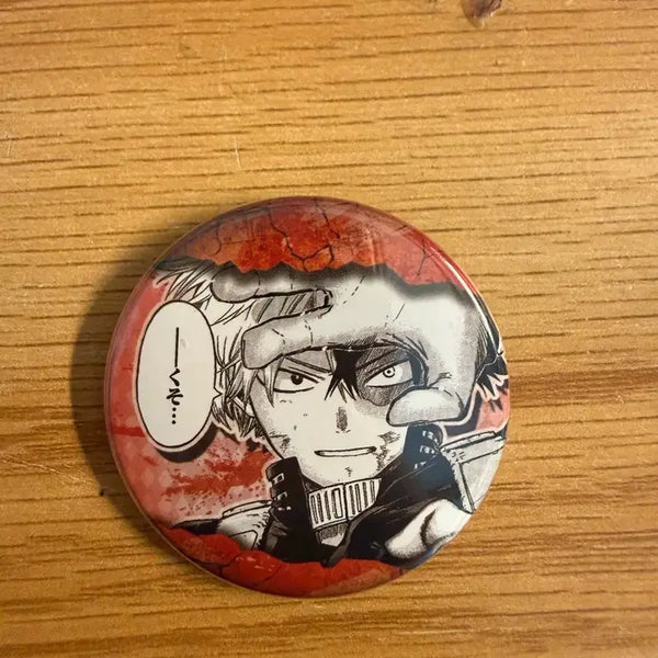 [BUNJANG] My Hero Academia Shoto Todoroki Jump Shop Collection Can Badge / 나히아 토도로키 쇼토 점프샵 컬렉션 캔뱃지