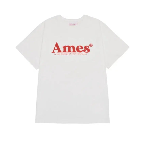 [BUNJANG] Ames Worldwide BASIC LOGO TEE / 아메스 월드와이드 BASIC LOGO TEE