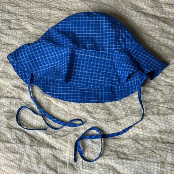[BUNJANG] Fermata Blue Check Bucket Hat / 페르마타 블루 버킷햇 (새상품)