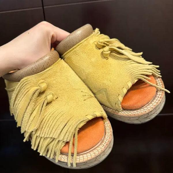 [BUNJANG] Capital Pueblo Rain Sabo Sandals / [3]캐피탈 푸에블로 레인 사보샌들